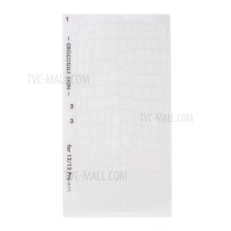Rurihai Ultra Clear Full Glue Back Protector Película Para IPhone 12/12 Pro-1