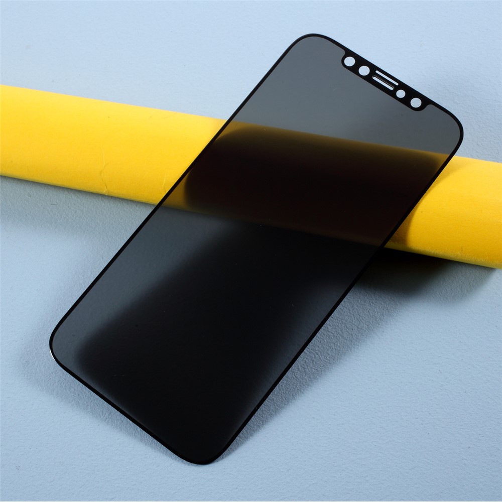 RURIHAI 0.26mm 360° Anti-spy Full Screen Tempered Glass Film (Full Glue) for iPhone 12 / 12 Pro-1