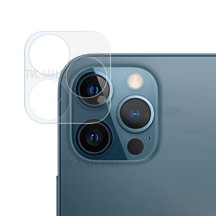 RURIHAI 0.3mm 3D Full Coverage Dust-proof Tempered Glass Camera Lens Film for iPhone 12 Pro-1