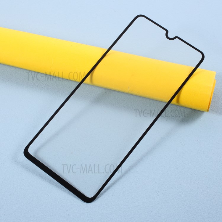9D Silk Print Full Screen Secondary Hardening Tempered Glass Protective Film (Full Glue) for Samsung Galaxy A42 5G-1