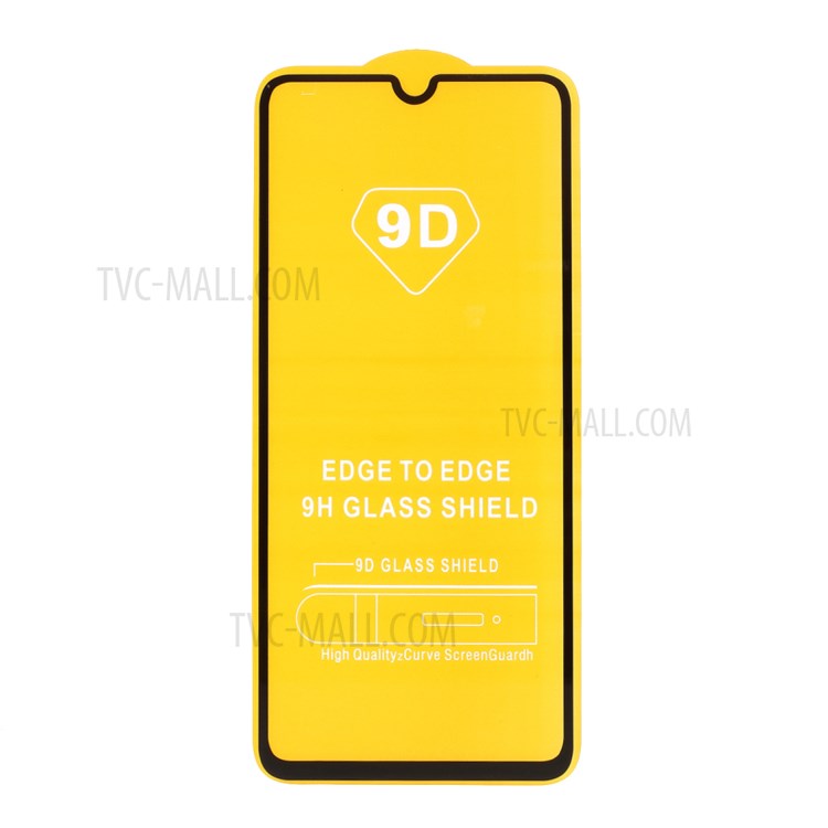 9D Silk Print Full Screen Secondary Hardening Tempered Glass Protective Film (Full Glue) for Samsung Galaxy A42 5G-5