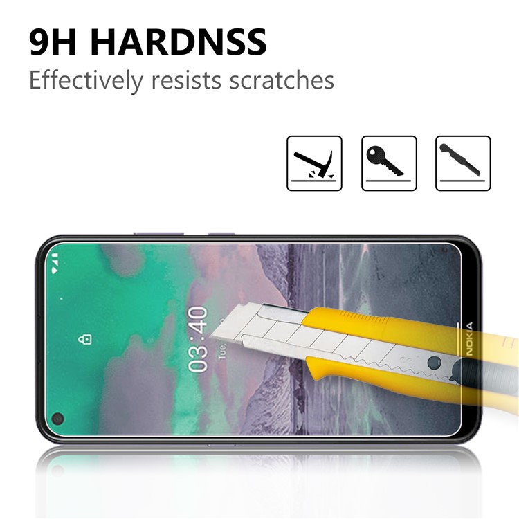 2.5D Arc Edge Good Quality for Nokia 3.4 Tempered Glass Film Screen Protector-3