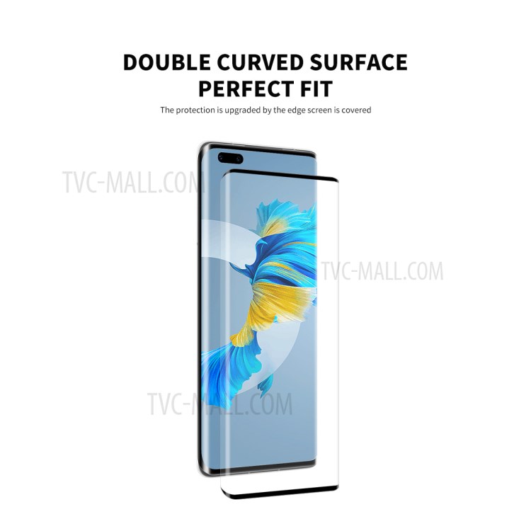 Enkay Hat-Prince 0.26mm 9H 3D ARC Rand Tempered Glasics Screen Film Für Huawei Mate 40 Pro / 40 Pro Plus / 40 RS Porsche Design-2