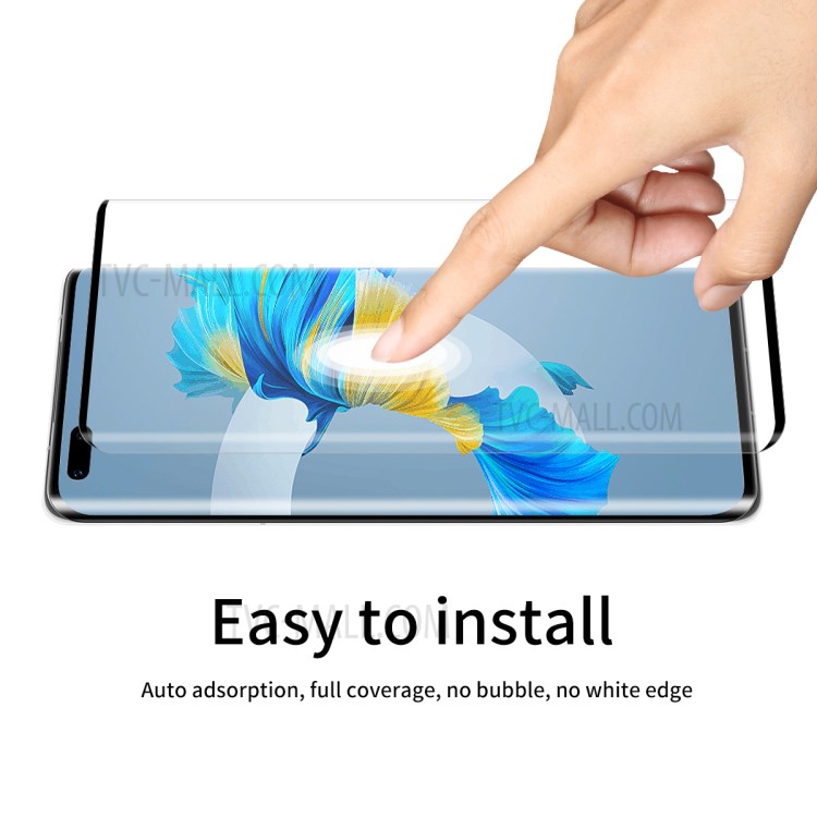 Enkay Hat-Prince 2pcs 0.26mm 9h 2.5d Bogen Rand Tempered Glass Film Für Huawei Mate 40 Pro / 40 Pro Plus / 40 RS Porsche Design-5