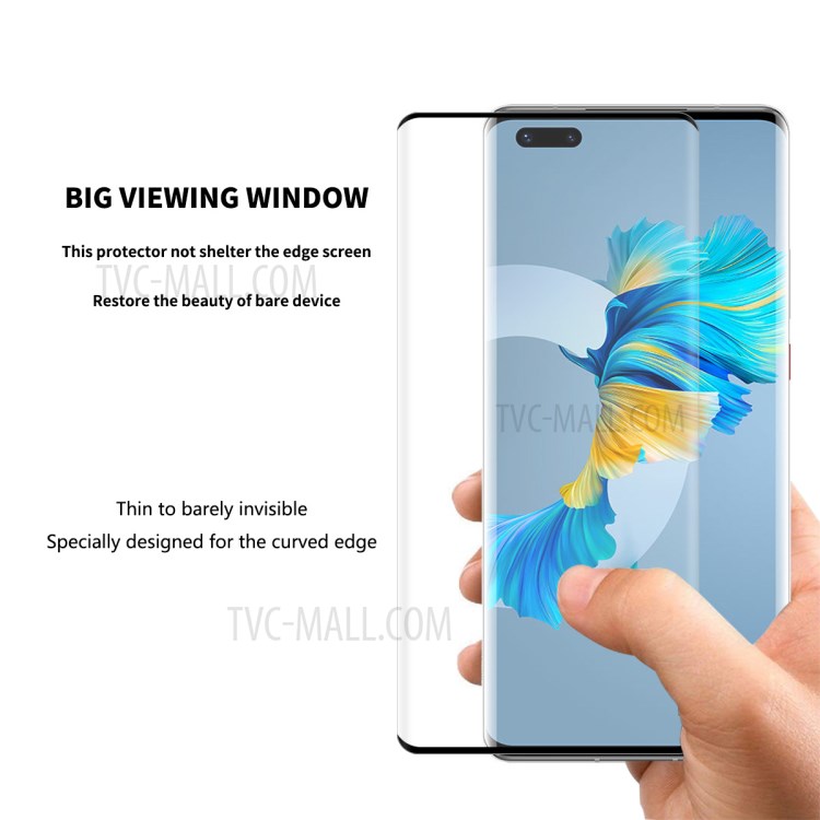 Enkay Hat-Prince 5pcs 0.26mm 9H 3D ARC Rand Tempered Gla Screen Protector Für Huawei Mate 40 Pro / 40 Pro Plus / 40 RS Porsche Design-3