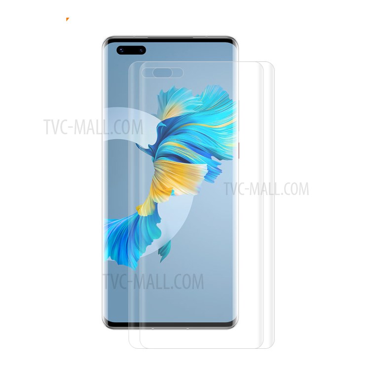 Enkay Hat Prince 2 Teile / Sätze 3D-Bogen-Rand Voller Abdeckung Gehärteter Glas-Screen-Film Für Huawei Mate 40 Pro / Mate 40 Pro Plus / Mate 40 RS Porsche Design-1