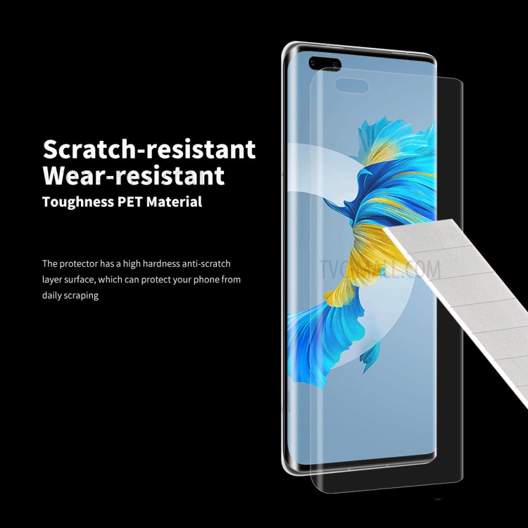 Enkay Hat Prince 2 Teile / Sätze 3D-Bogen-Rand Voller Abdeckung Gehärteter Glas-Screen-Film Für Huawei Mate 40 Pro / Mate 40 Pro Plus / Mate 40 RS Porsche Design-4