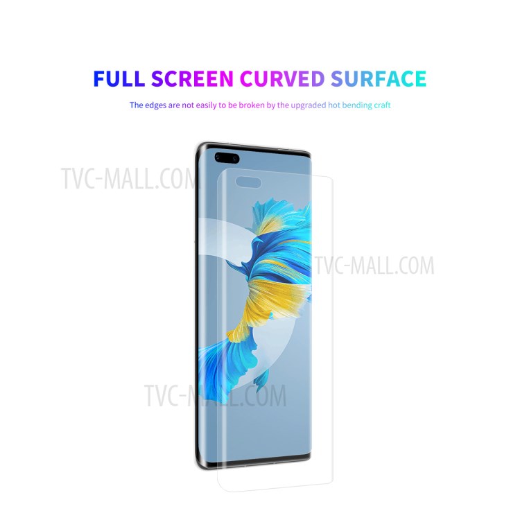 ENKAY HAT PRINCE 3D ARC Rand Full Deckung 5pcs / Sets Temperiertes Glas Screen Film Für Huawei Mate 40 Pro / Mate 40 Pro Plus / Mate 40 RS Porsche Design-2
