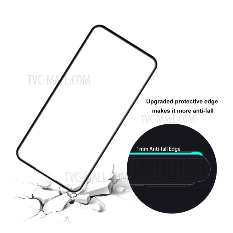 ENKAY Hat-Prince 2Pcs/Set Arc Edge Tempered Glass Screen Film for iPhone 11 Pro/iPhone XS/iPhone X-2