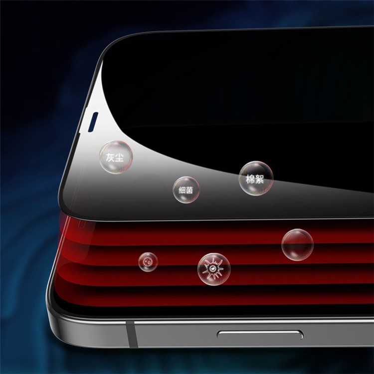 LUANKE for iPhone 12 Pro Max Anti-peep Full Glue Tempered Glass Screen Protection Film-6