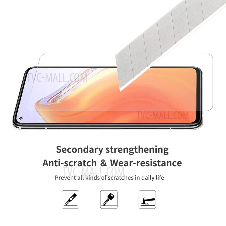 2 Teile / Set Hut Prince 0.26mm 9h 2.5d Bogenkanten Tempered Glasicre-Schutzfolie Für Xiaomi Redmi K30s-5