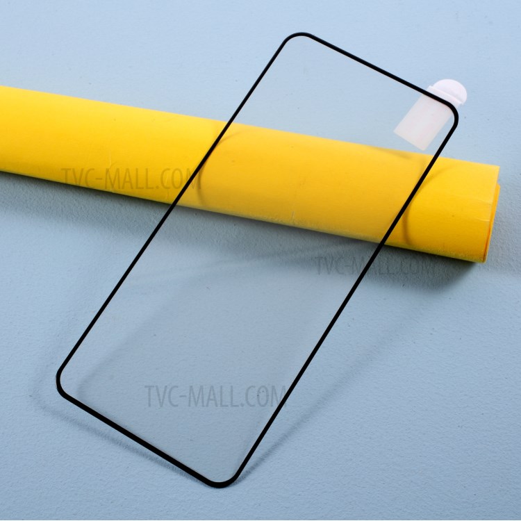 Full Coverage Screen Shield (Full Glue) for Xiaomi Poco X3 NFC Silk Printing Tempered Glass Protector-2