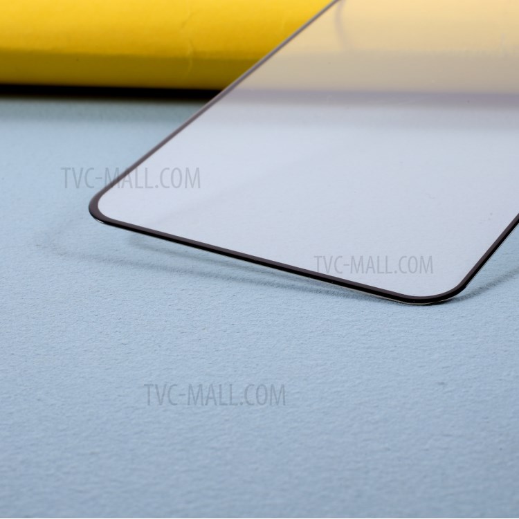 Full Coverage Screen Shield (Full Glue) for Xiaomi Poco X3 NFC Silk Printing Tempered Glass Protector-4