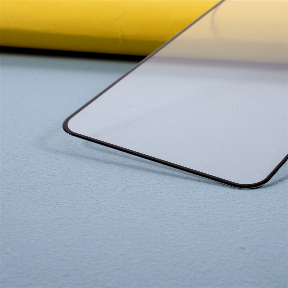 Full Coverage Screen Shield for Xiaomi Poco X3 Silk Printing Tempered Glass Protector (Full Glue)-4