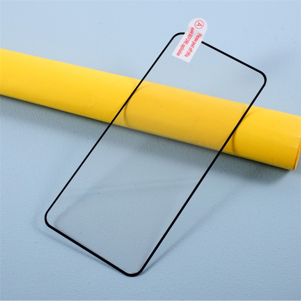 Full Coverage Screen Shield for Xiaomi Poco X3 Silk Printing Tempered Glass Protector (Full Glue)-5