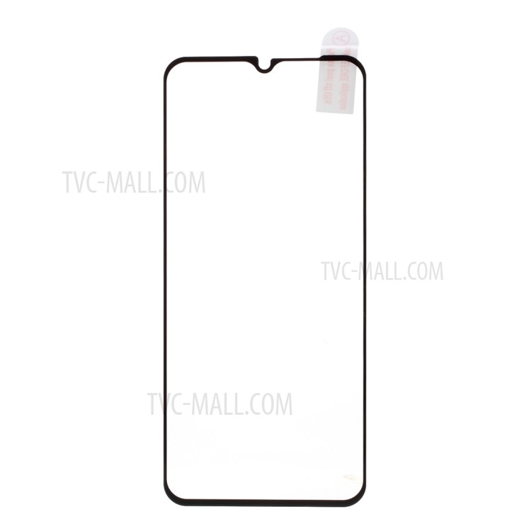 Full Coverage Screen Film for Google Pixel 5 Silk Printing Tempered Glass Protector (Full Glue)-1