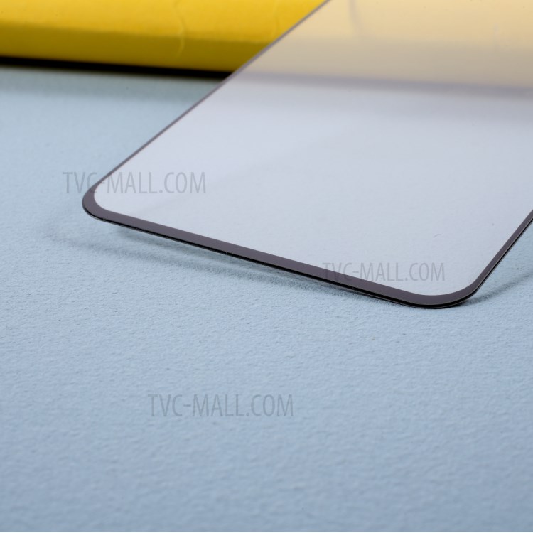 Full Coverage Screen Film for Google Pixel 5 Silk Printing Tempered Glass Protector (Full Glue)-4