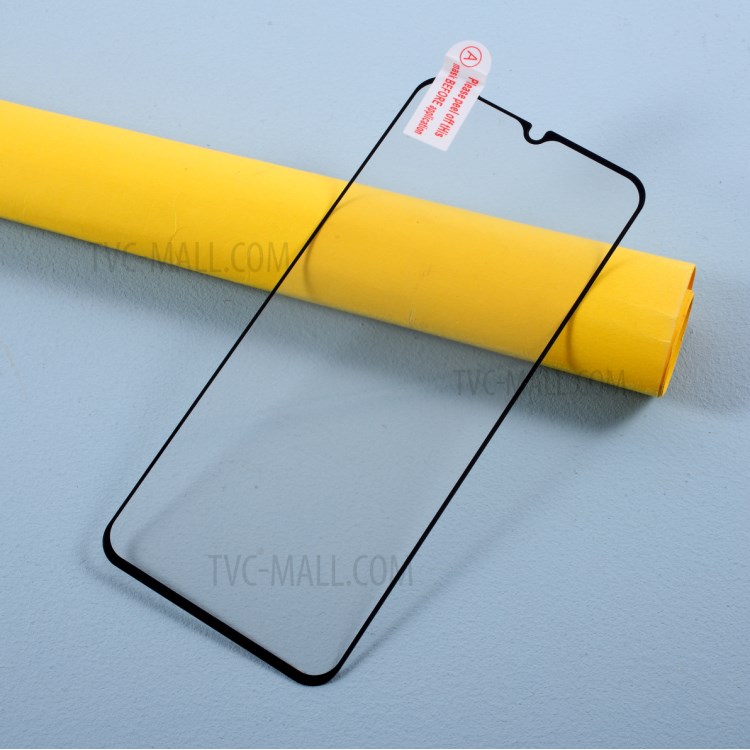 Full Coverage Screen Film for Google Pixel 5 Silk Printing Tempered Glass Protector (Full Glue)-5