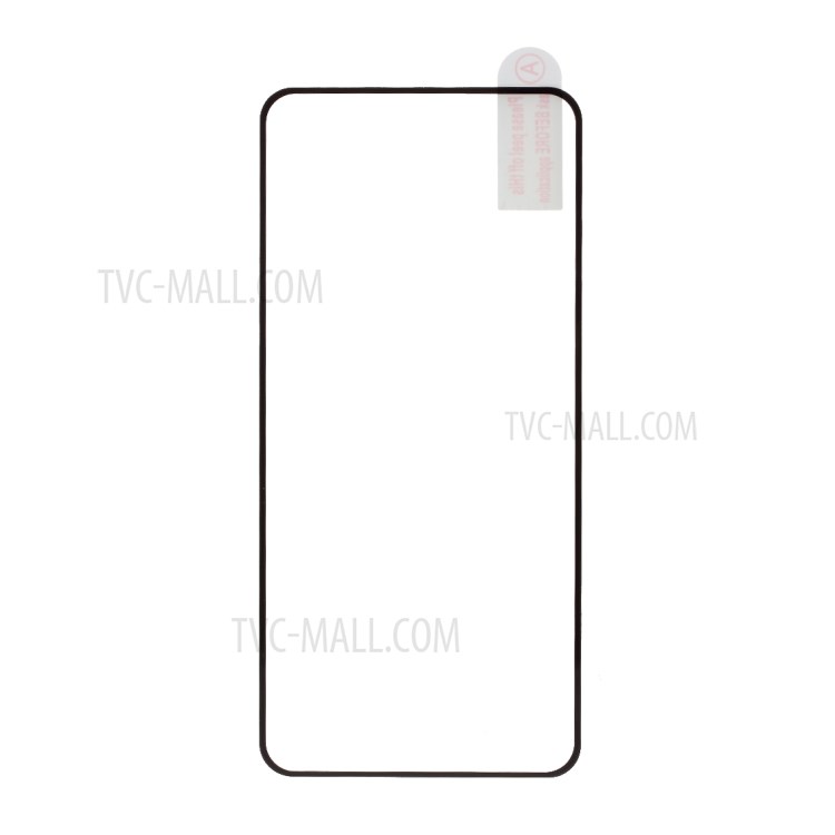 Full Coverage Screen Film for Google Pixel 5 Silk Printing Tempered Glass Shield (Full Glue)-1
