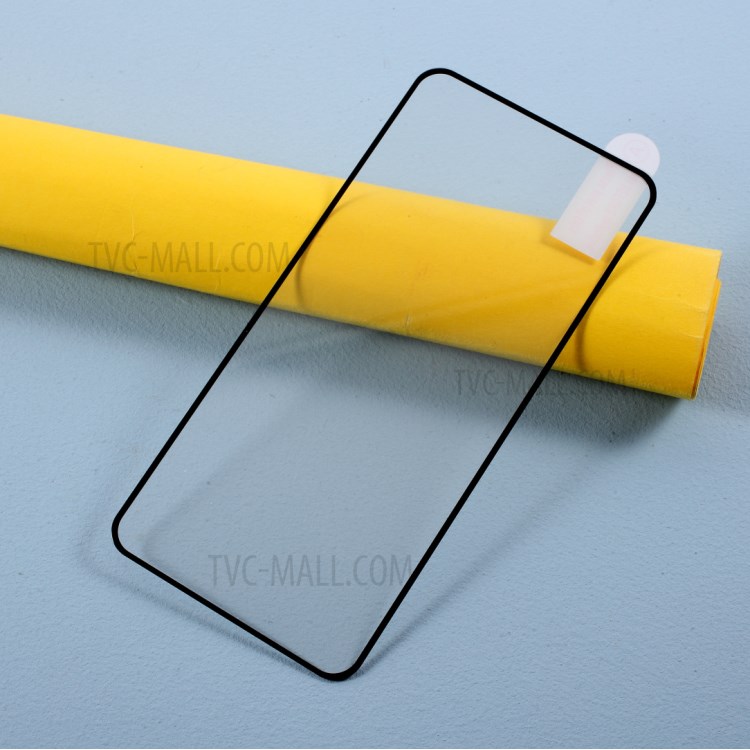 Full Coverage Screen Film for Google Pixel 5 Silk Printing Tempered Glass Shield (Full Glue)-2