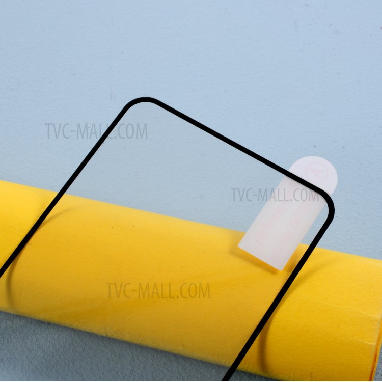 Full Coverage Screen Film for Google Pixel 5 Silk Printing Tempered Glass Shield (Full Glue)-3