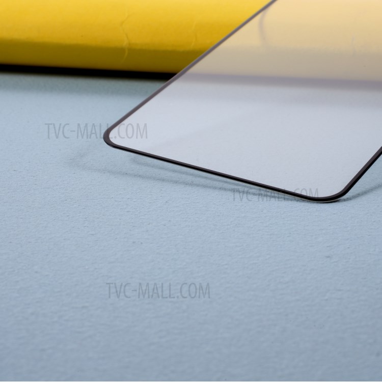Full Coverage Screen Film for Google Pixel 5 Silk Printing Tempered Glass Shield (Full Glue)-4