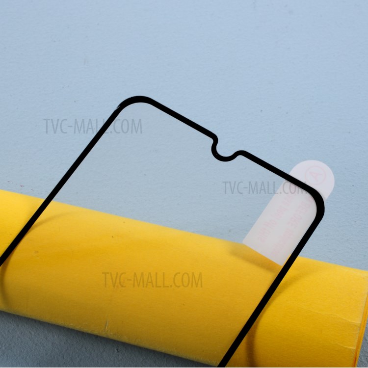 Full Coverage Film for Samsung Galaxy M21s Silk Printing Tempered Glass Shield (Full Glue)-3