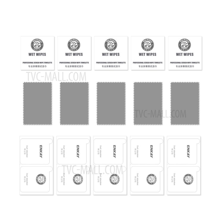 Hut Prinz 5 Teile / Satz 0,26mm 9h 2.5d Bogenkanten Temperierter Glasfilm Für Xiaomi Redmi K30s-7