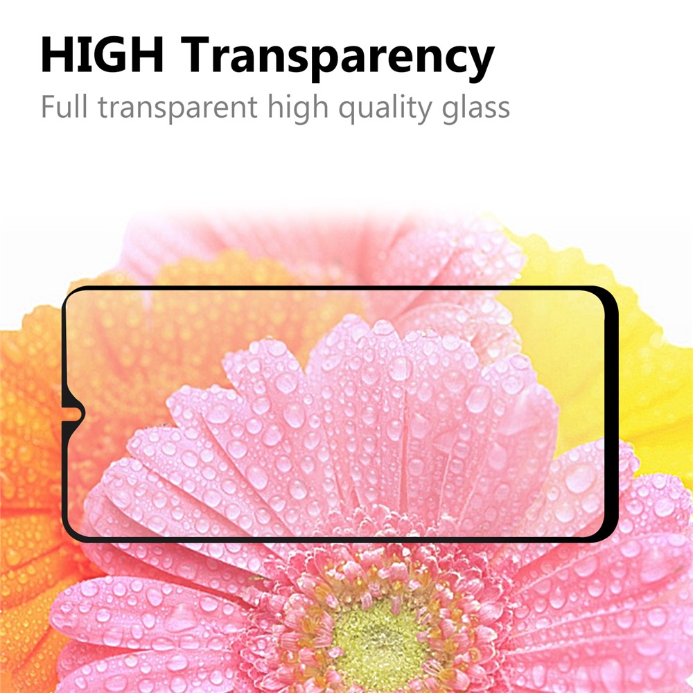 Complete Covering for Xiaomi Poco M3 Full Glue Black Edges Tempered Glass Screen Protector-5