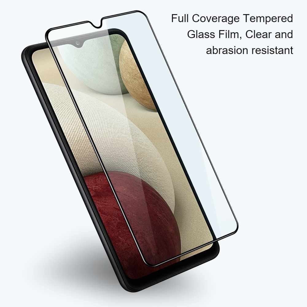 AMORUS Full Glue Silk Printing Full Size Ultra Clear Tempered Glass Screen Protector for Samsung Galaxy S21-3