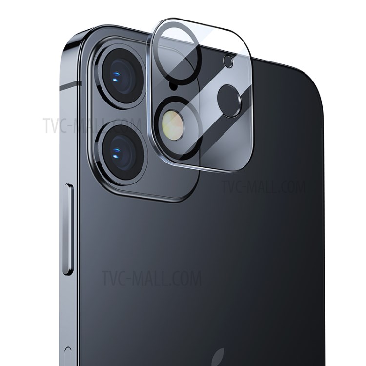 BENKS Full Coverage High Definition Ultra Clear Tempered Glass Camera Lens Protector for iPhone 12-1