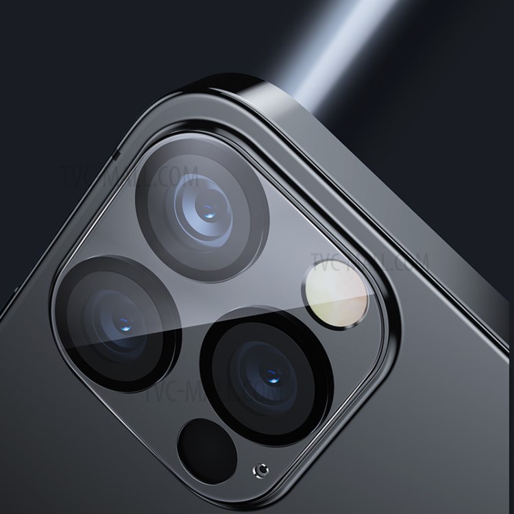 BENKS Full Coverage Transparent High Definition Tempered Glass Camera Lens Protector for iPhone 12 Pro-3