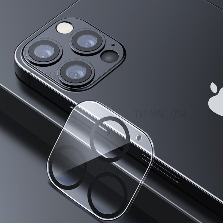 BENKS Full Coverage Transparent High Definition Tempered Glass Camera Lens Protector for iPhone 12 Pro-6