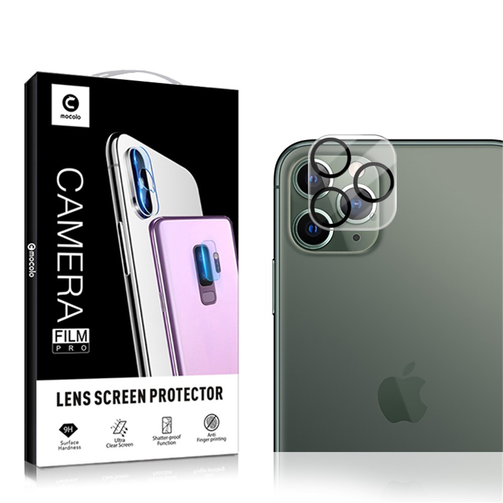 MOCOLO Silk Print Lens Protector for iPhone 11 Pro HD Tempered Glass Camera Cover Film-5
