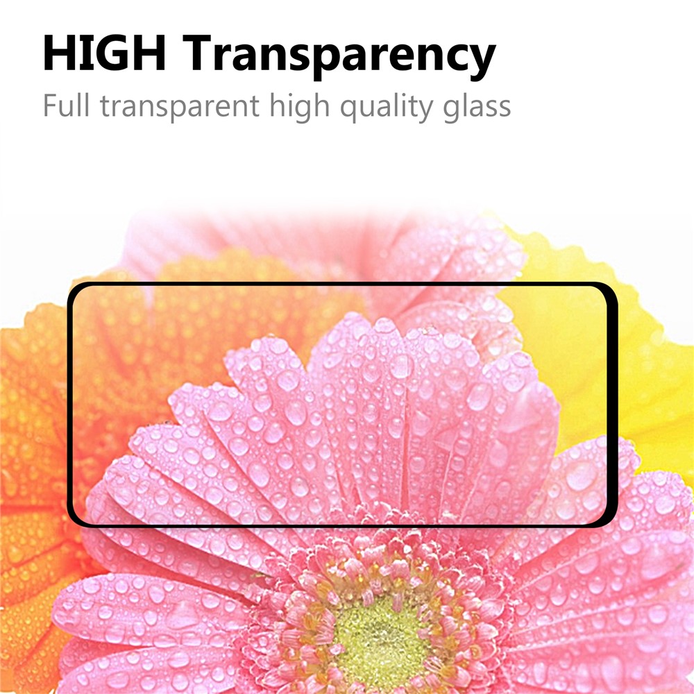 Full Glue Full Size for Oppo Reno5 5G Tempered Glass Screen Protector - Black-5