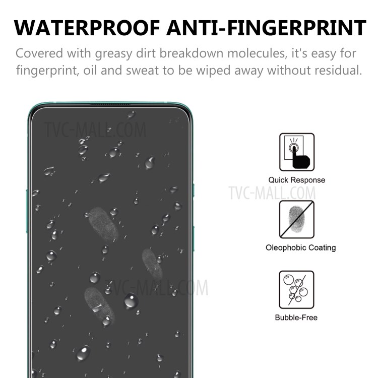 2.5D 9H Tempered Glass Screen Protector for OnePlus 9 Arc Edge Film-4