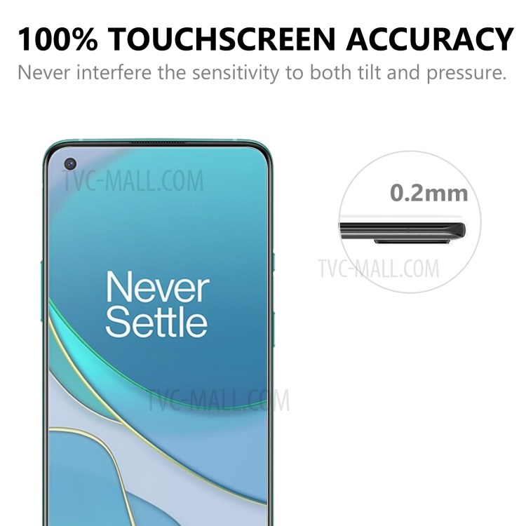2.5D 9H Tempered Glass Screen Protector for OnePlus 9 Arc Edge Film-6