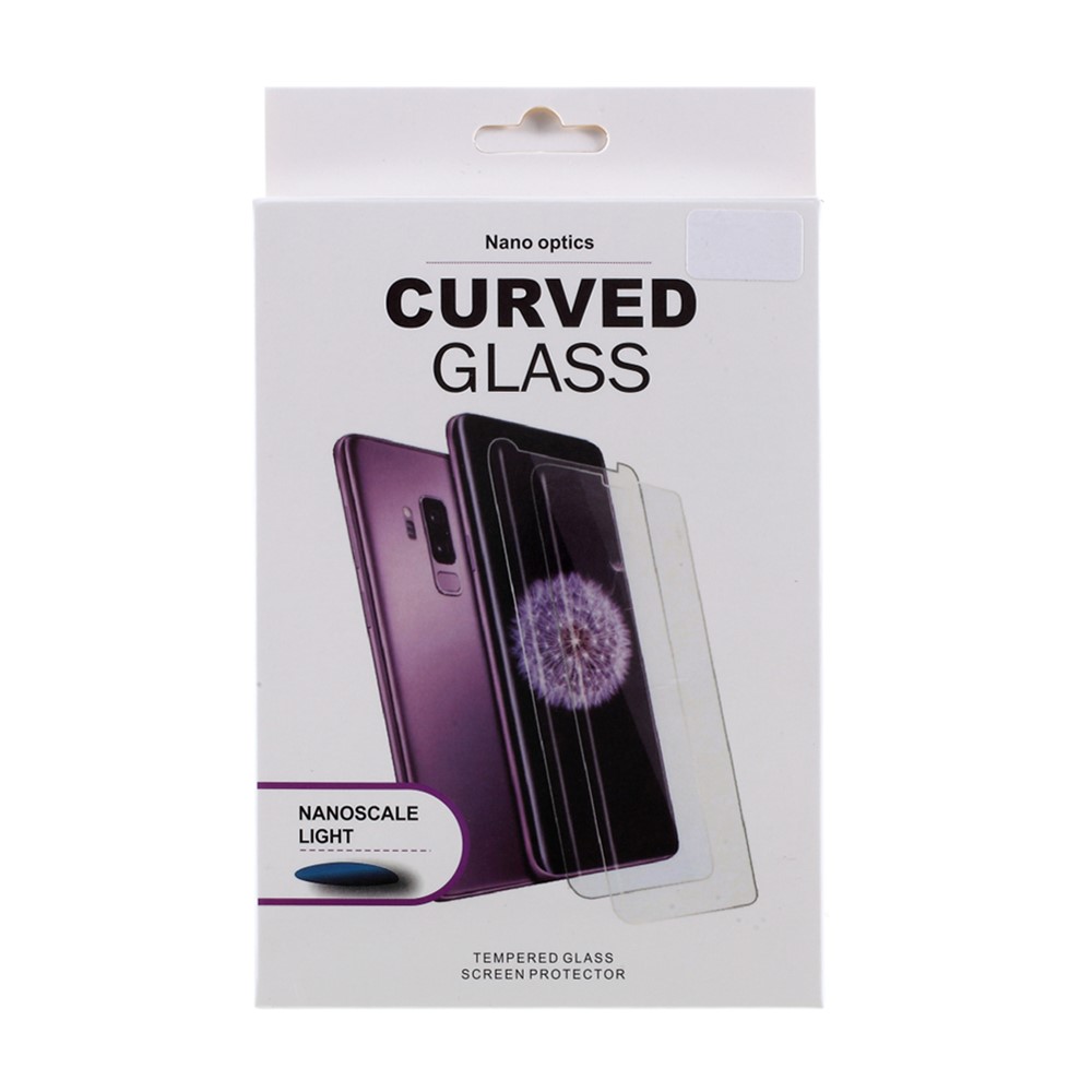 Ultraklares 3D-gebogener UV-flüssig Gehärteter Glas-Screenfilm Für Samsung Galaxy S21 Ultra Voller Abdeckungsschutz-7