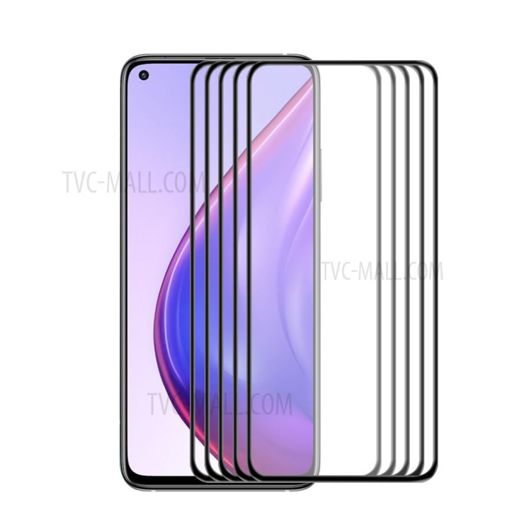 5 PCS/Set ENKAY HAT-PRINCE 9H Tempered Glass Complete Covering Full Glue Screen Film for Xiaomi Mi 10T 5G/Mi 10T Pro 5G/Redmi K30S-1