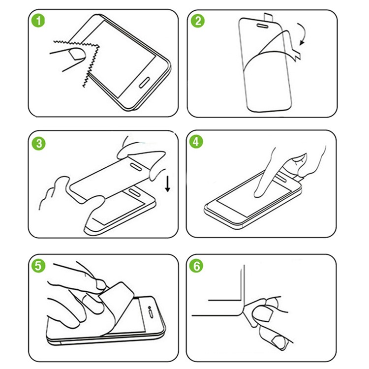 0,1mm Ultradüner Klarer Gehärteter Glas-Bildschirmschutzfolie Für IPhone 8 Plus / 7 Plus (Bogenkante)-9