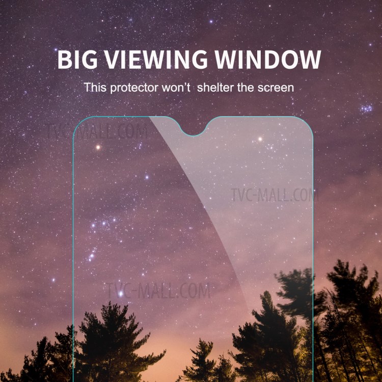 HAT PRINCE 0.26mm 9H 2.5D Arc Edge Tempered Glass Screen Protector for Motorola Moto E7-2