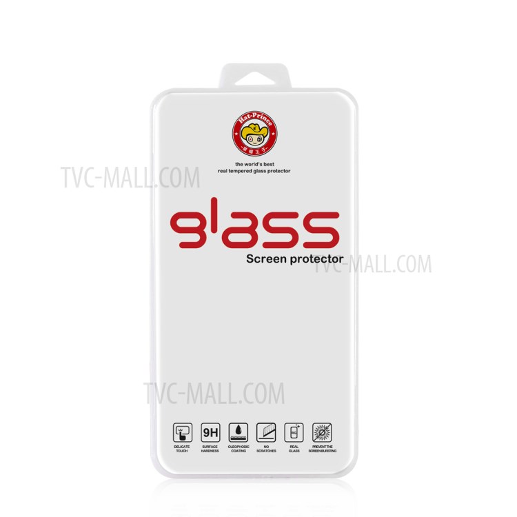 HAT PRINCE 0.26mm 9H 2.5D Arc Edge Tempered Glass Screen Protector for Motorola Moto E7-9