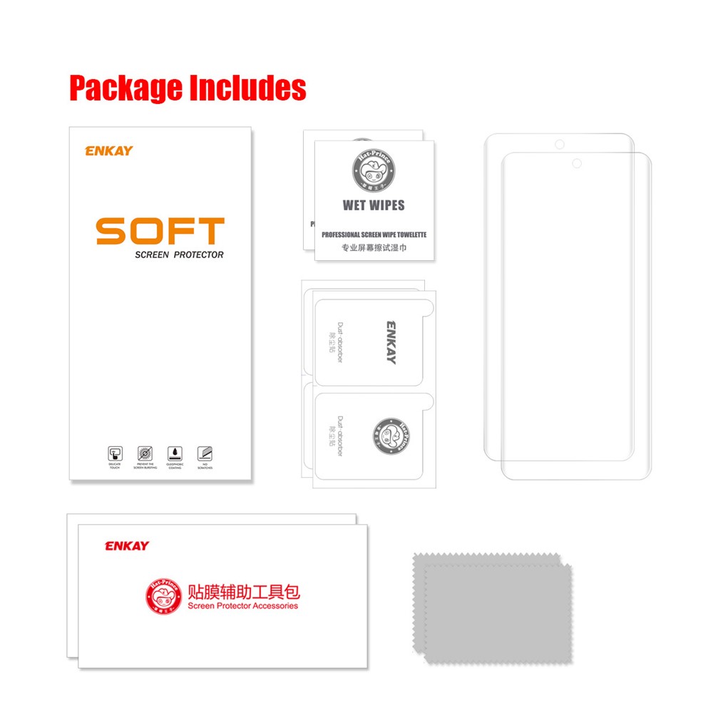 HAT-PRINCE 2PCS/Set 3D Full Coverage Curved PET HD Screen Protector Film for Samsung Galaxy S21 Ultra-7