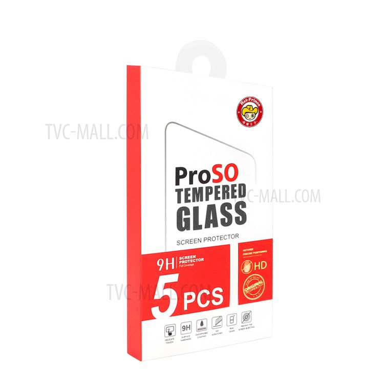 5Pcs/Set ENKAY HAT PRINCE 0.26mm 9H 2.5D Full Covering Full Glue Tempered Glass Screen Protector for OnePlus Nord N10 5G-11