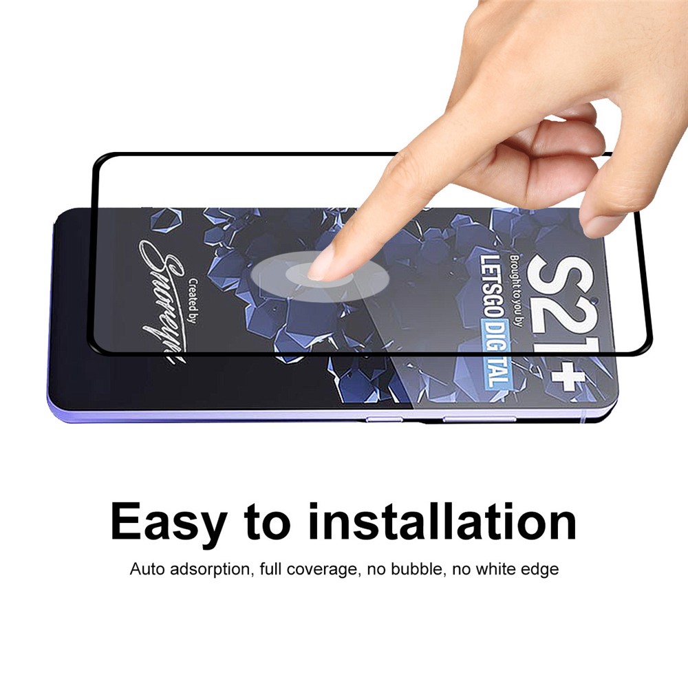 HAT PRINCE Ultra-thin Unlock Version Full Glue Protector for Samsung Galaxy S21 Plus-6