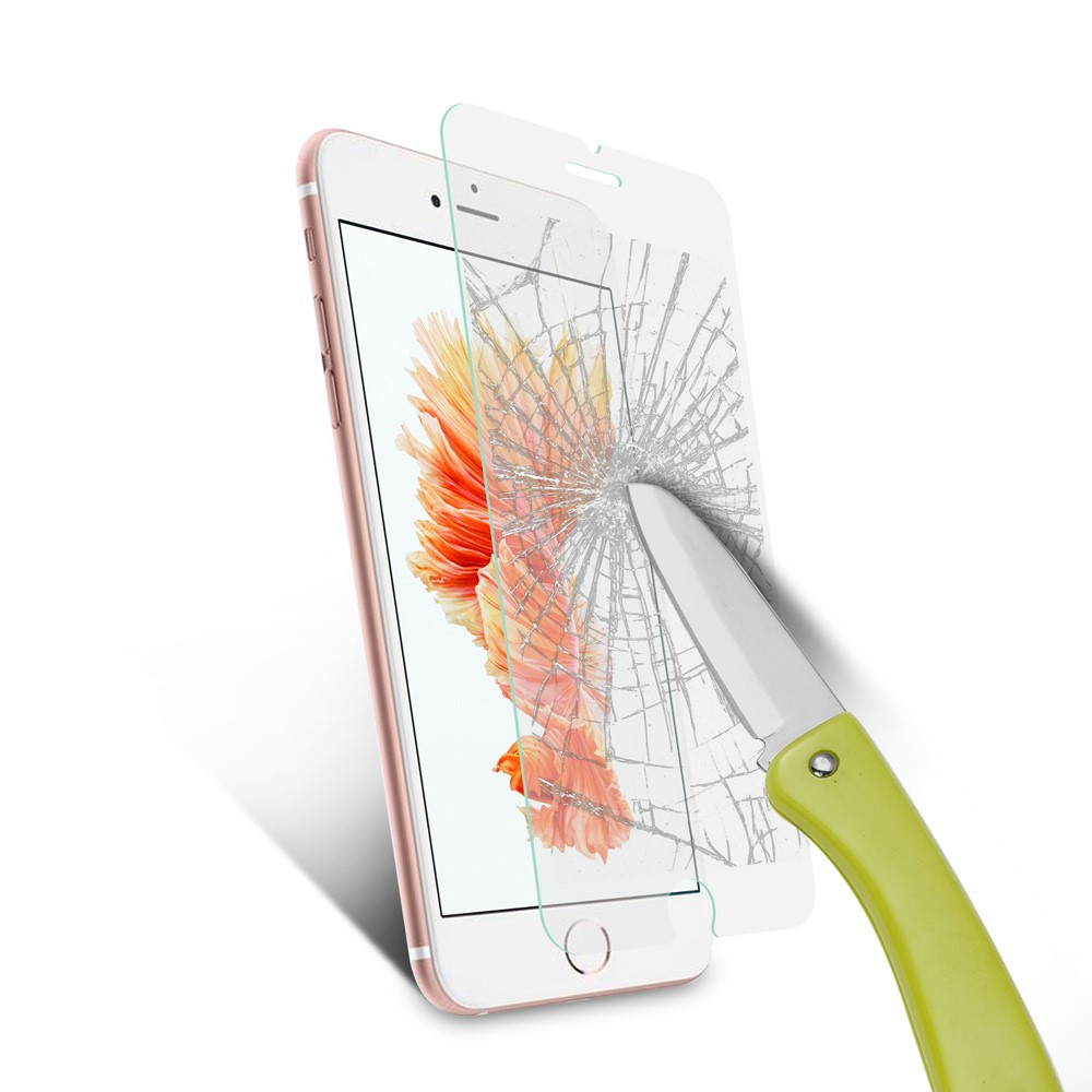 Para o iPhone 8/7 4.7 Clear Thin 0.3mm filme de proteção de tela de vidro temperado (Arc Edge)-5