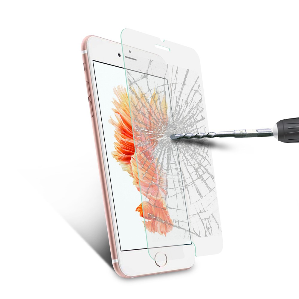 Para o iPhone 8/7 4.7 Clear Thin 0.3mm filme de proteção de tela de vidro temperado (Arc Edge)-7