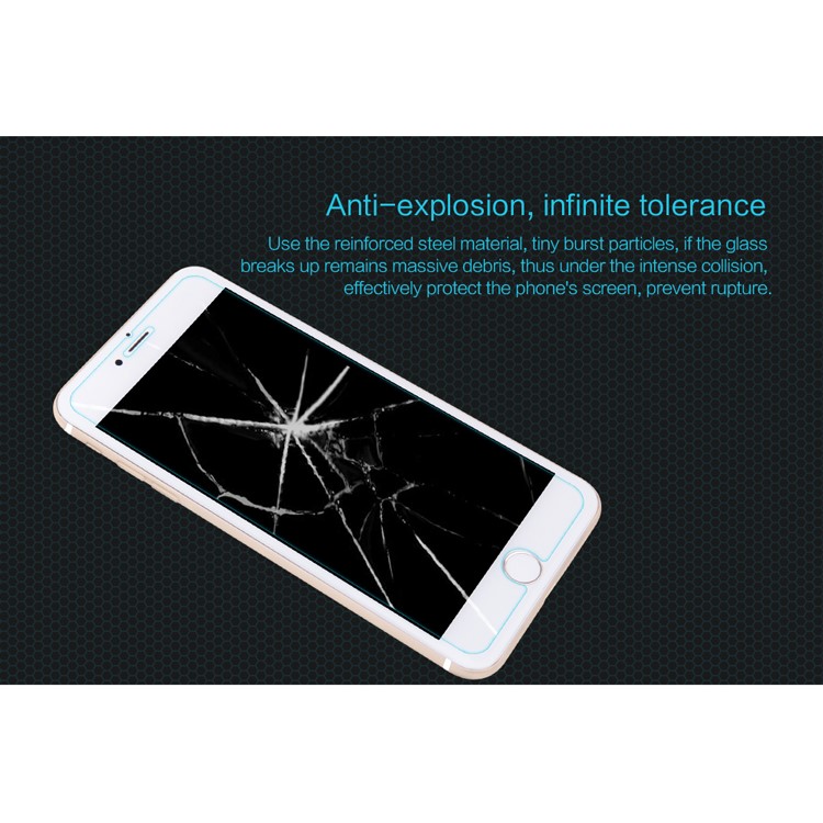 NILLKIN Für Iphone 8 Plus / 7 Plus Erstaunlicher H Ausgeglichenes Glasschutzfolie Schützen Film 9H 0.33mm-4