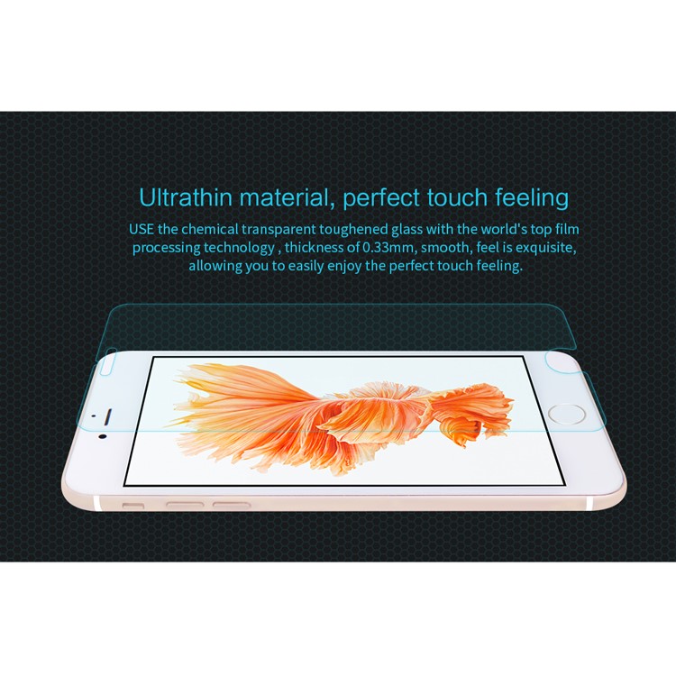 NILLKIN Für Iphone 8 Plus / 7 Plus Erstaunlicher H Ausgeglichenes Glasschutzfolie Schützen Film 9H 0.33mm-5