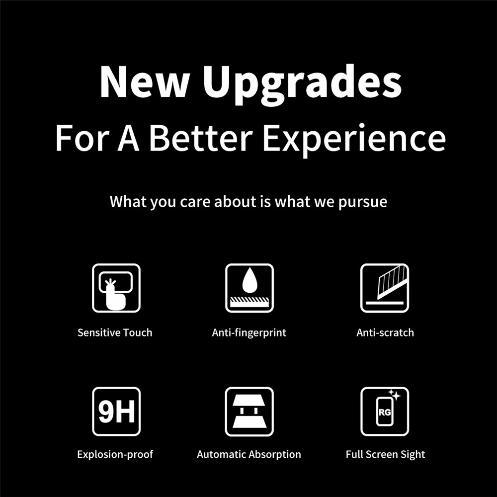 HAT PRINCE 0.26mm 9H 2.5D Full Glue Full Screen Coverage Tempered Glass Screen Protector for Samsung Galaxy A12-2